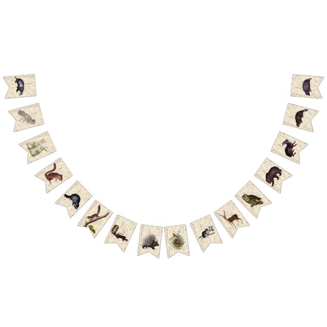 Cottagecore Woodland Animal Bunting (All)