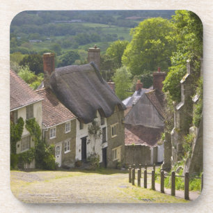 Cottages at Gold Hill, Shaftesbury, Dorset, Coaster