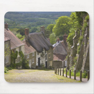 Cottages at Gold Hill, Shaftesbury, Dorset, Mouse Pad