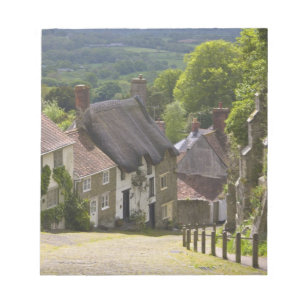 Cottages at Gold Hill, Shaftesbury, Dorset, Notepad