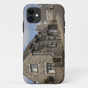 Cottages, Corfe Castle village, Dorset, England, iPhone 11 Case