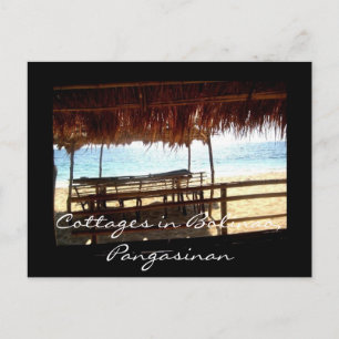 Cottages in Bolinao, Pangasinan Postcard