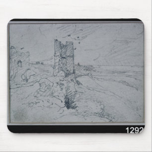 Cottages on a High Bank, 1834 Mouse Pad