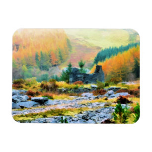 COTTAGES WALES MAGNET