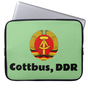 Cottbus, East Germany (DDR, GDR) Ossi  Laptop Sleeve