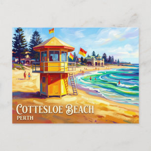 Cottesloe Beach Australia Postcard