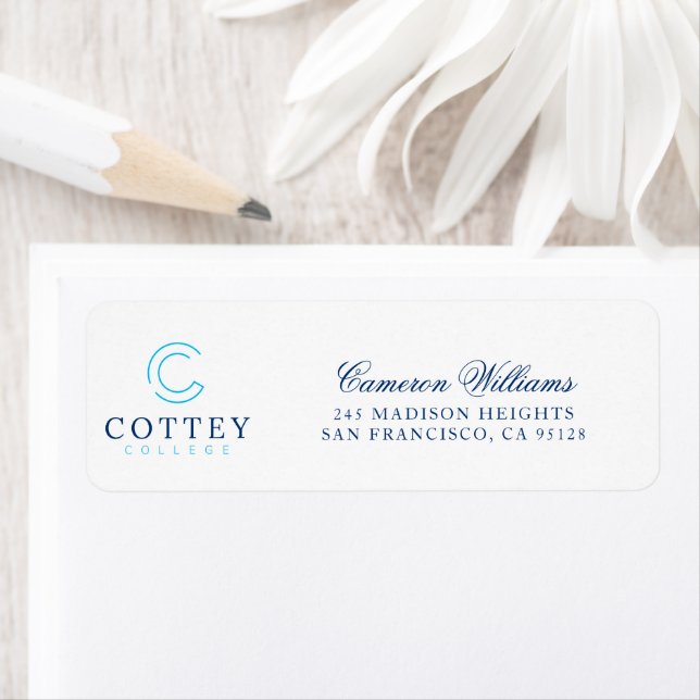 Cottey College Return Address Label (Insitu)