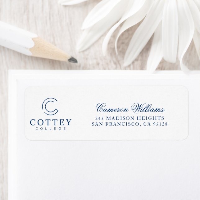 Cottey College Return Address Label (Insitu)