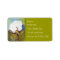 Cotton Boll Address Label