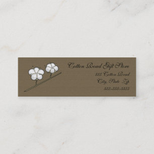Cotton Boll Skinny Business Card