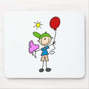Cotton Candy And Balloons At The Fair Mousepad