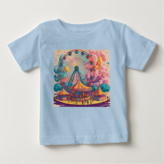 Cotton Candy Carnival Baby T-Shirt