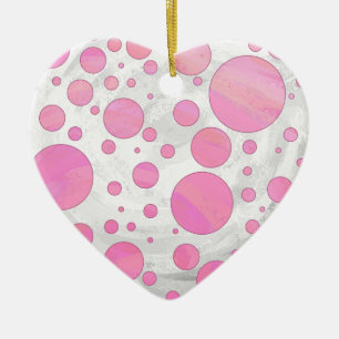 Cotton Candy Ceramic Tree Decoration