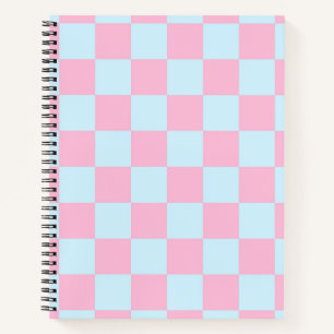 Cotton Candy Chequerboard Notebook