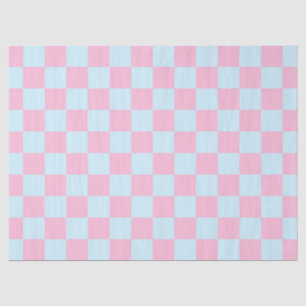 Cotton Candy Chequerboard Tissue Paper