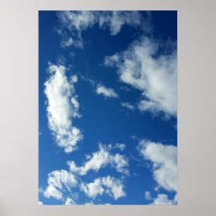 cotton candy clouds poster