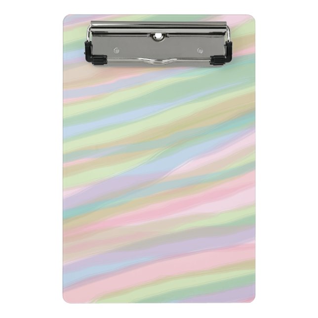 Cotton candy colors Mini Clipboard (Front)