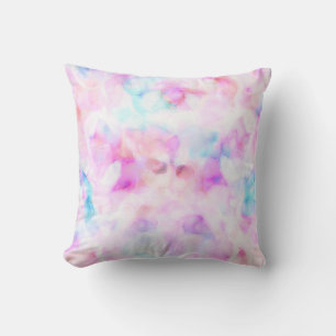 Cotton Candy Colours Watercolor Glam Cushion