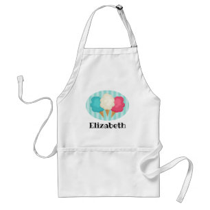 Cotton Candy Cute Personalised Standard Apron