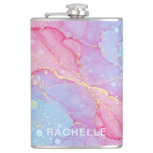 Cotton Candy Dreams Hip Flask