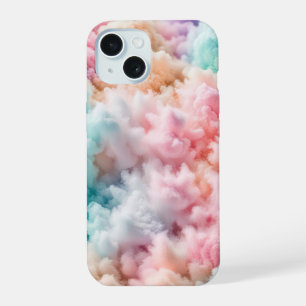 Cotton Candy Fluff iPhone 15 Case