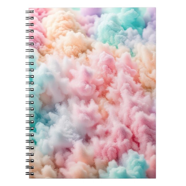 Cotton Candy Fluff Notebook (Front)
