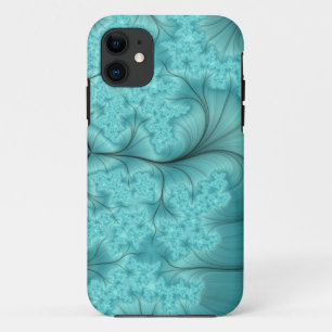 cotton candy fractal iphone case
