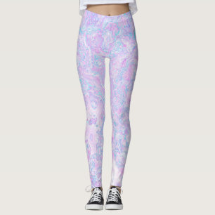 Cotton Candy Marble Leggings