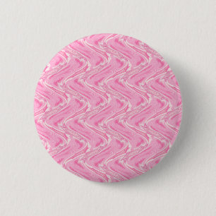 Cotton Candy Pink Abstract 6 Cm Round Badge