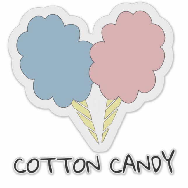 Cotton Candy Pink Blue (Front)