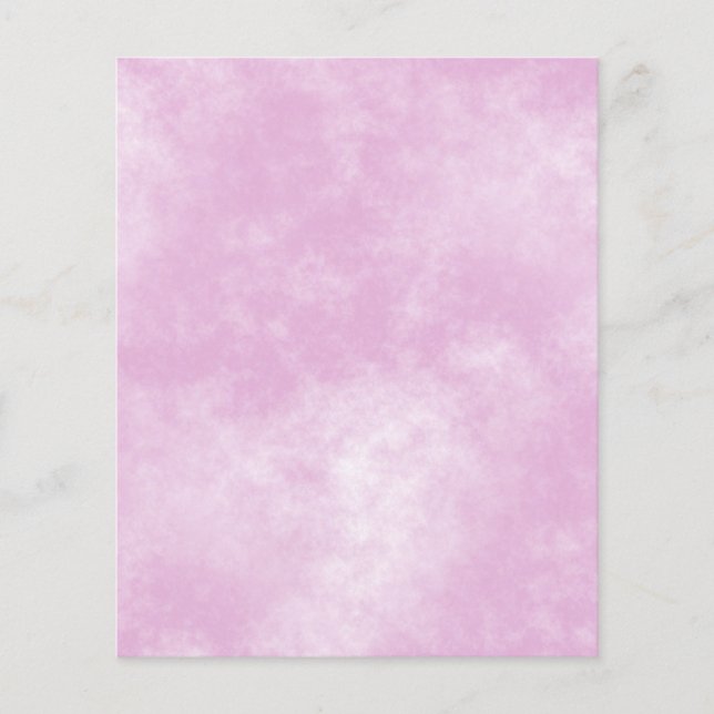 COTTON-CANDY PINK FOG BACKGROUND TEXTURES TEMPLATE FLYER (Front)