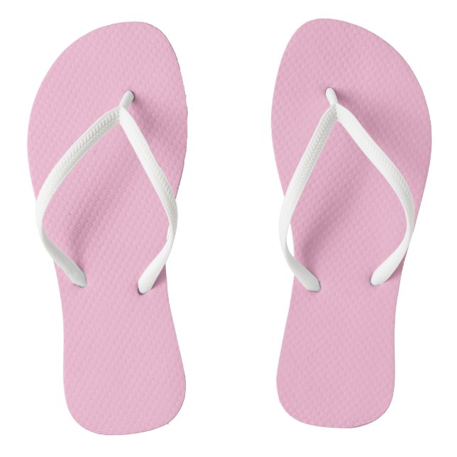 Cotton Candy Pink Thongs (Footbed)