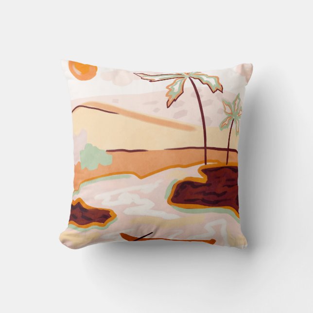 Cotton Candy Skies Cushion (Front)