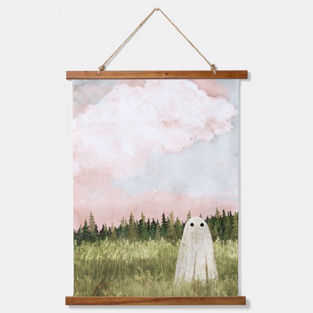 Cotton Candy Skies Hanging Tapestry (Front)