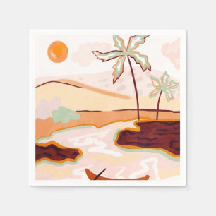 Cotton Candy Skies Napkin