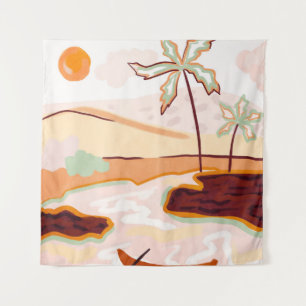 Cotton Candy Skies Tapestry