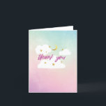 Cotton Candy Sky Thank You Cards<br><div class="desc">This thank you card matches our Cotton Candy Sky collection.</div>