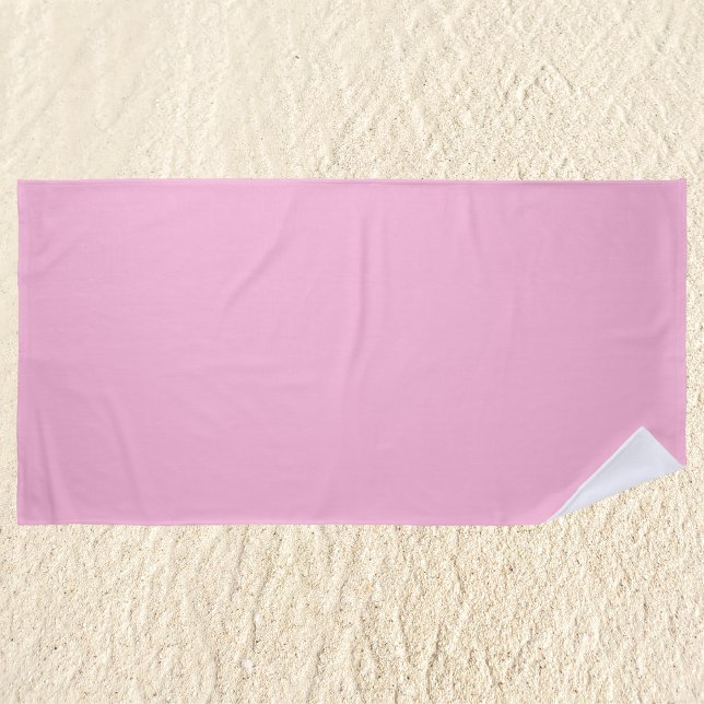 Cotton Candy Solid Colour Beach Towel (Creator Uploaded)