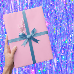 Cotton Candy Solid Colour Wrapping Paper