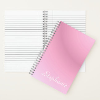 Cotton Candy Spiral Notebook