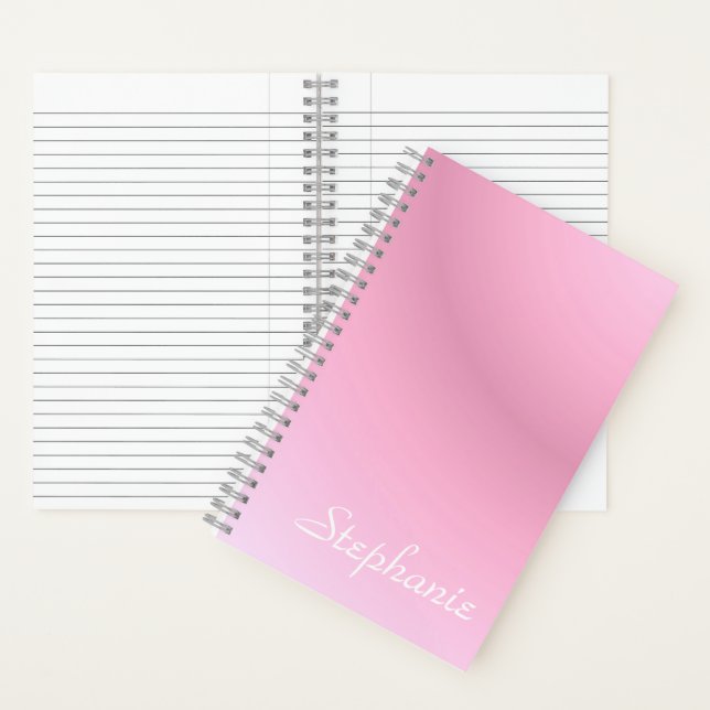 Cotton Candy Spiral Notebook (Inside)