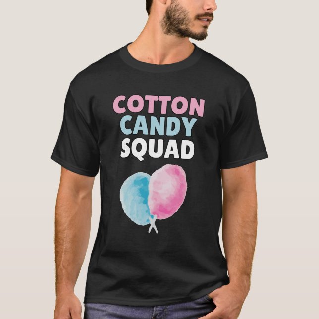 Cotton Candy Squad Shirt Funny Cotton Candy (Front)