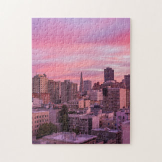 Cotton Candy Sunrise Jigsaw Puzzle