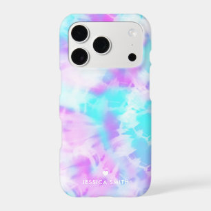 Cotton Candy Tie Dye Pattern Case-Mate iPhone Case