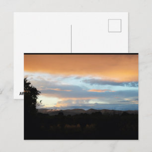 Cotton Candy Twilight Postcard