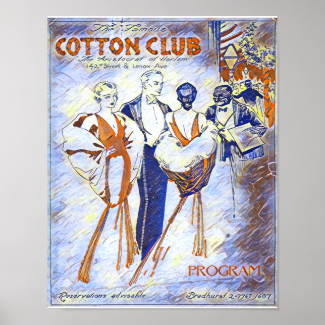 Cotton Club "The Aristocrat of Harlem" Poster (Front)