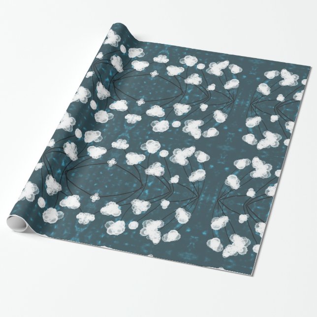 Cotton Gem Wrapping Paper (Unrolled)