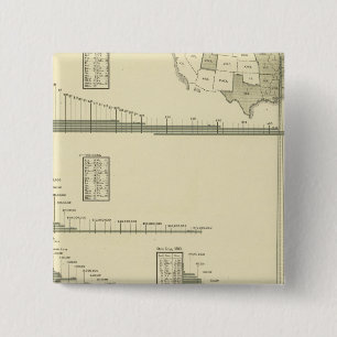 Cotton goods 15 cm square badge