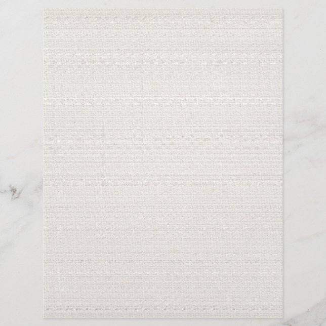 Cotton Linen Background Flyer (Front)