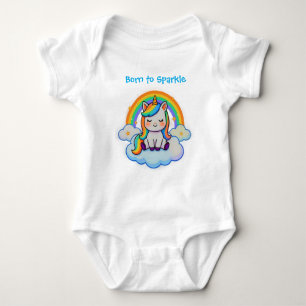 Cotton Magical Vibes - Unicorn Baby T-Shirt Bodysuit